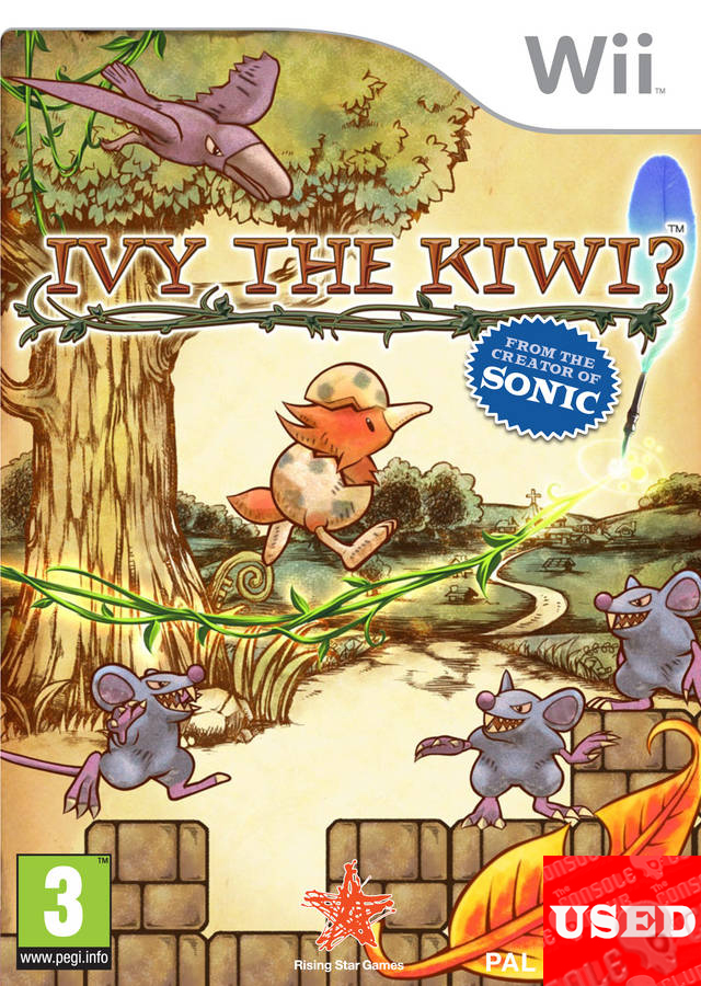 Ivy the Kiwi ? Wii USED