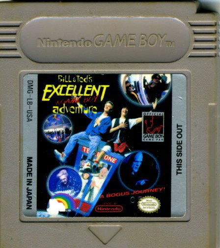 Bill & Ted's Excellent A GameBoy Adventure  GameBoy UNBOXED (NTSC) 