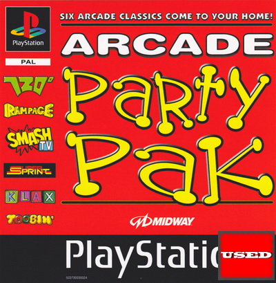 Arcade Party Pak PSX USED
