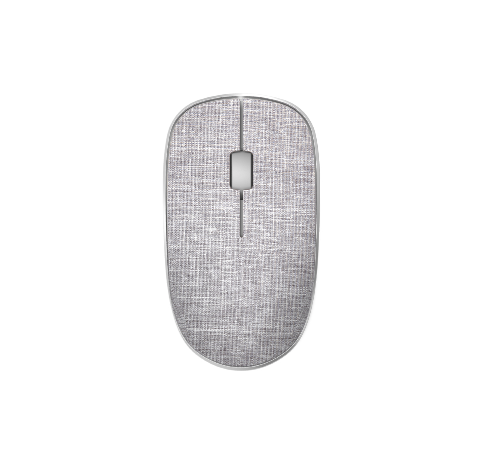 Rapoo M200 Plus, Wireless Optical Mouse, Multi-mode, Fabric, (Grey) (18695)