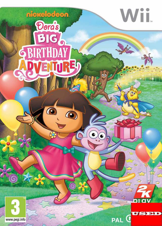 Dora's Big Birthday Adventure Wii USED (HOLLAND)
