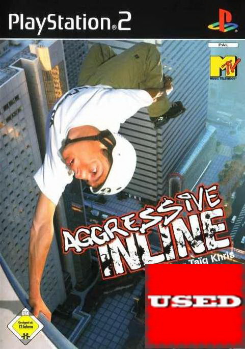 Aggressive Inline  PS2 NEW
