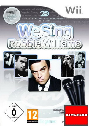 We Sing Robbie Williams (No Microphones) Wii USED