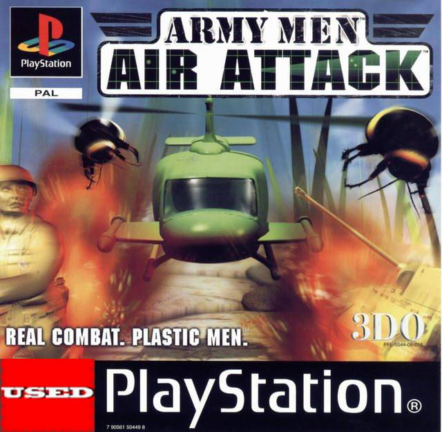 Army Men Air Attack PSX USED (Damaged Case)