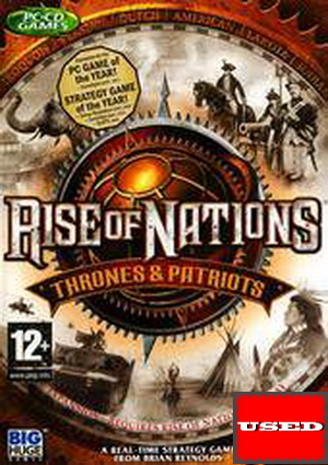 Rise of Nations: Thrones & Patriots PC USED