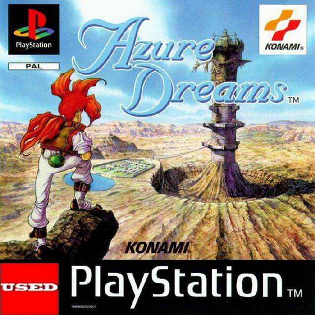 Azure Dreams PSX USED (No Manual/Scratched Disc)