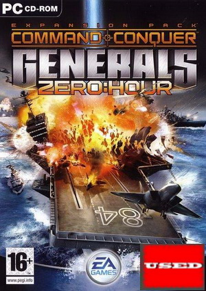 Command & Conquer Generals Zero Hour PC USED  (ΔΕΝ ΠΑΙΖΕΙ !! ΜΟΝΟ ΓΙΑ ΣΥΛΛΟΓΗ)