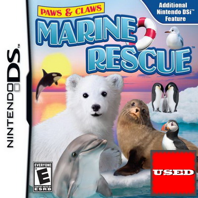 Paws & Claws: Marine Rescue DS USED (NTSC)