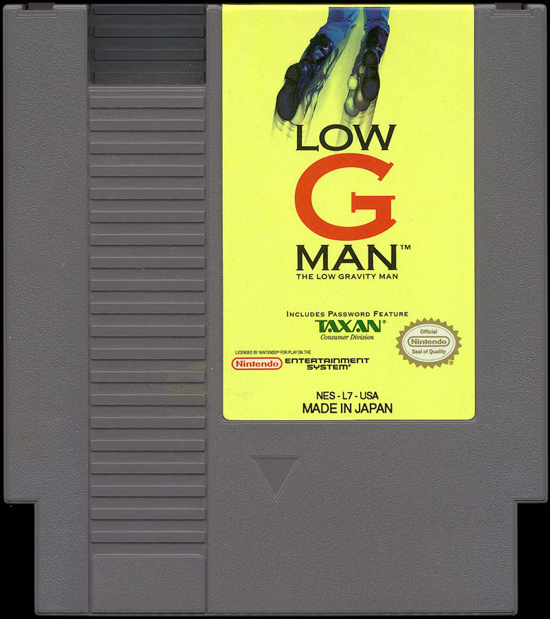 The Low Gravity Man NES USED