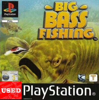 Big Bass Fishing PSX USED  (English Game / GER Cover)
