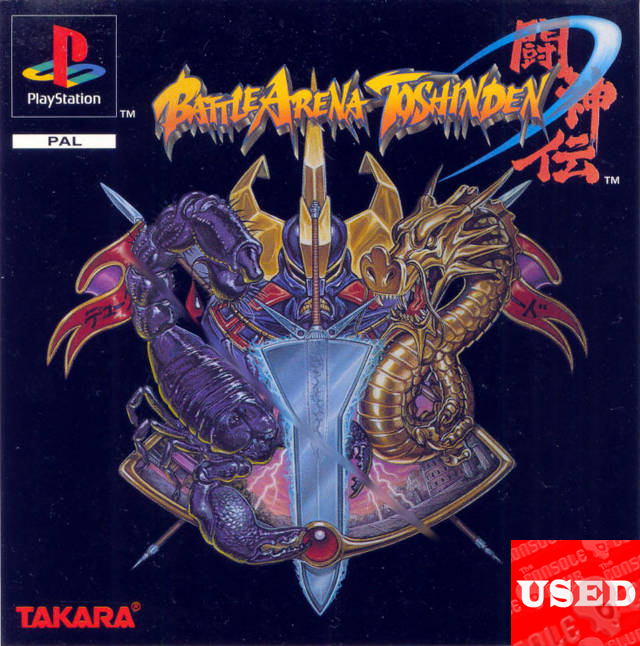 Battle Arena Toshinden PSX USED 