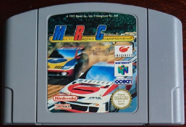 MRC: Multi-Racing Championship N64 UNBOXED (Worn Sticker)