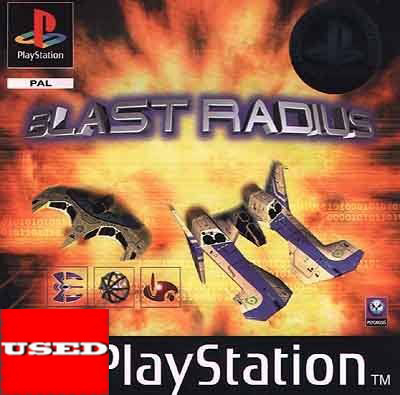 Blast Radius PSX USED