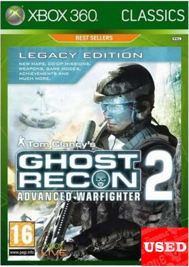 Ghost Recon Advanced Warfighter 2 (Classics) X360 USED