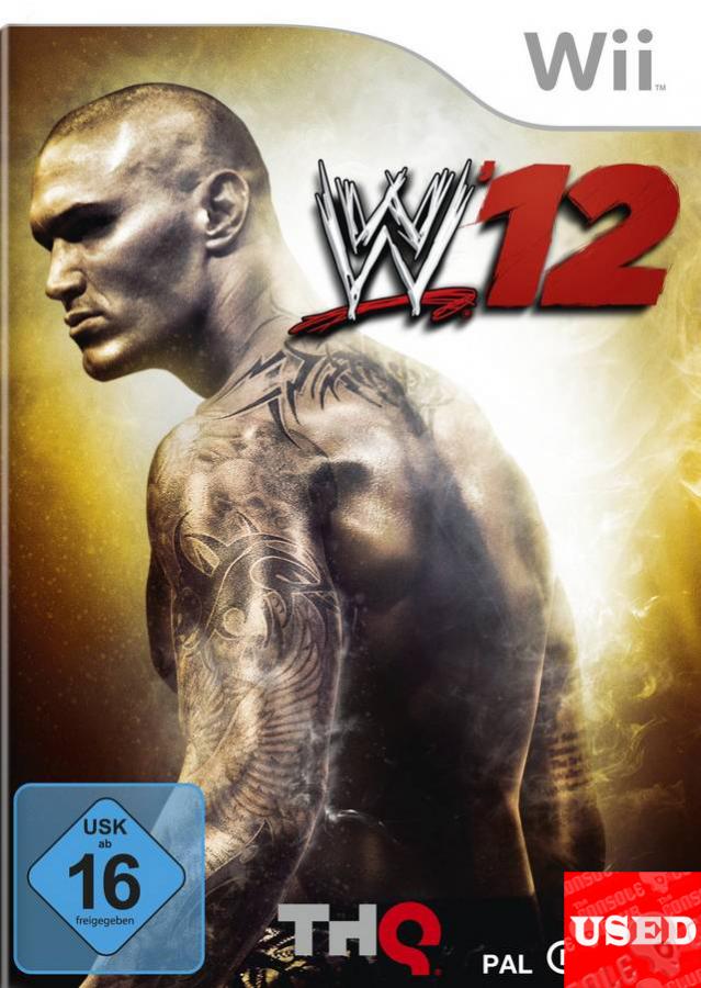 WWE '12 Wii USED