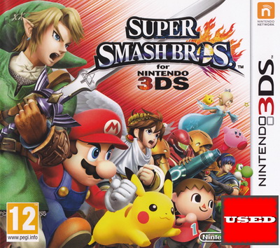 Super Smash Bros 3DS USED
