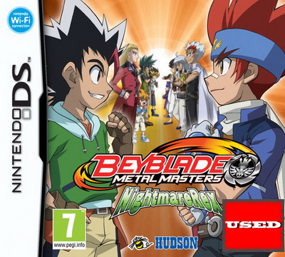 Beyblade: Metal Masters Nightmare Rex DS USED (Cart Only)