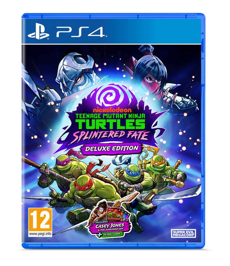 Teenage Mutant Ninja Turtles Splintered Fate Deluxe Edition PS4 NEW