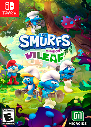 The Smurfs : Mission Vileaf Nintendo Switch NEW