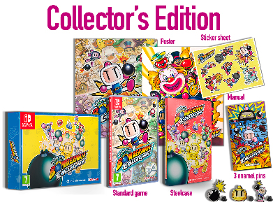 Super Bomberman Collection – Collector´S Edition Nintendo Switch  NEW
