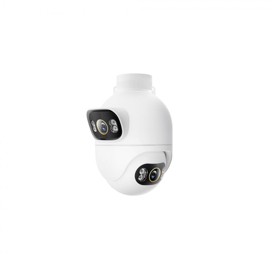 Imilab EC6 Dual Pro with EU/UK Adaptor, 10MP(5MP*2) /8K(4K*2) Live View, WiFi 6,  Three Night Vision Modes, Smart Illumination, All Weather ( White )   CMSXJ68B