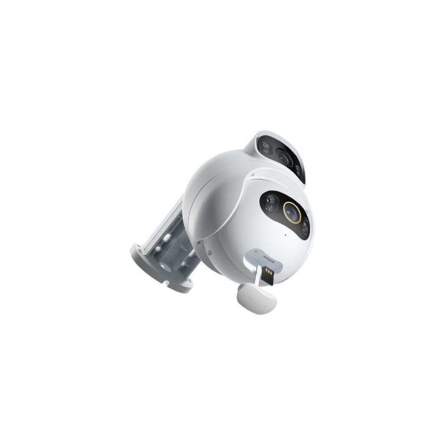 Imilab EC6 Dual Pro with EU/UK Adaptor, 10MP(5MP*2) /8K(4K*2) Live View, WiFi 6,  Three Night Vision Modes, Smart Illumination, All Weather ( White )   CMSXJ68B