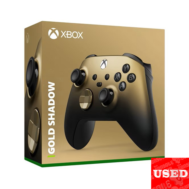 Microsoft Xbox Series X/S ( XBOX ONE Compatible) Controller Gold Shadow Special Edition USED