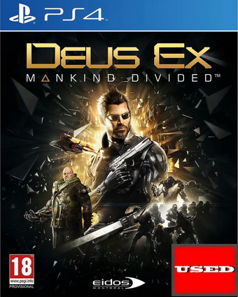 Deus Ex: Mankind Divided  PS4 USED