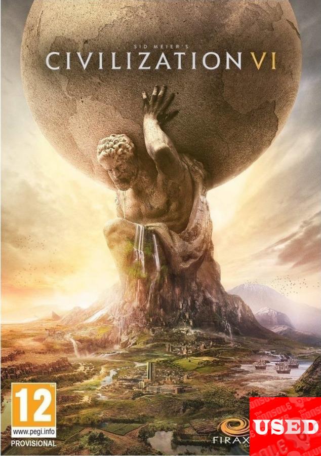 Sid Meier's Civilization VI PC USED (ΔΕΝ ΠΑΙΖΕΙ !! ΜΟΝΟ ΓΙΑ ΣΥΛΛΟΓΗ)