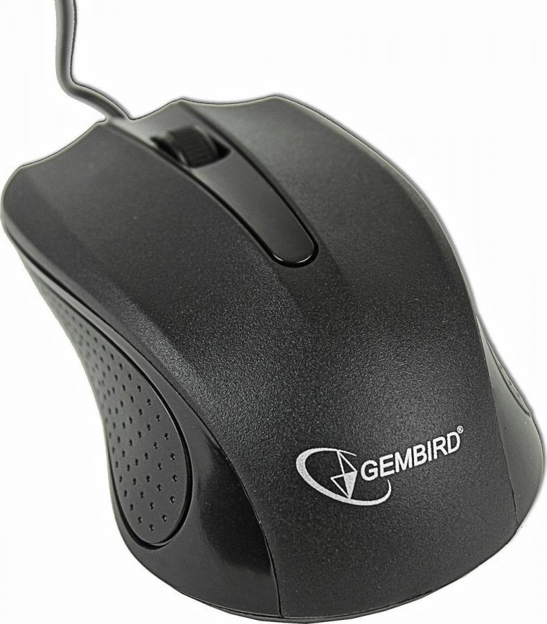 Gembird Wired Optical Mouse (Black)