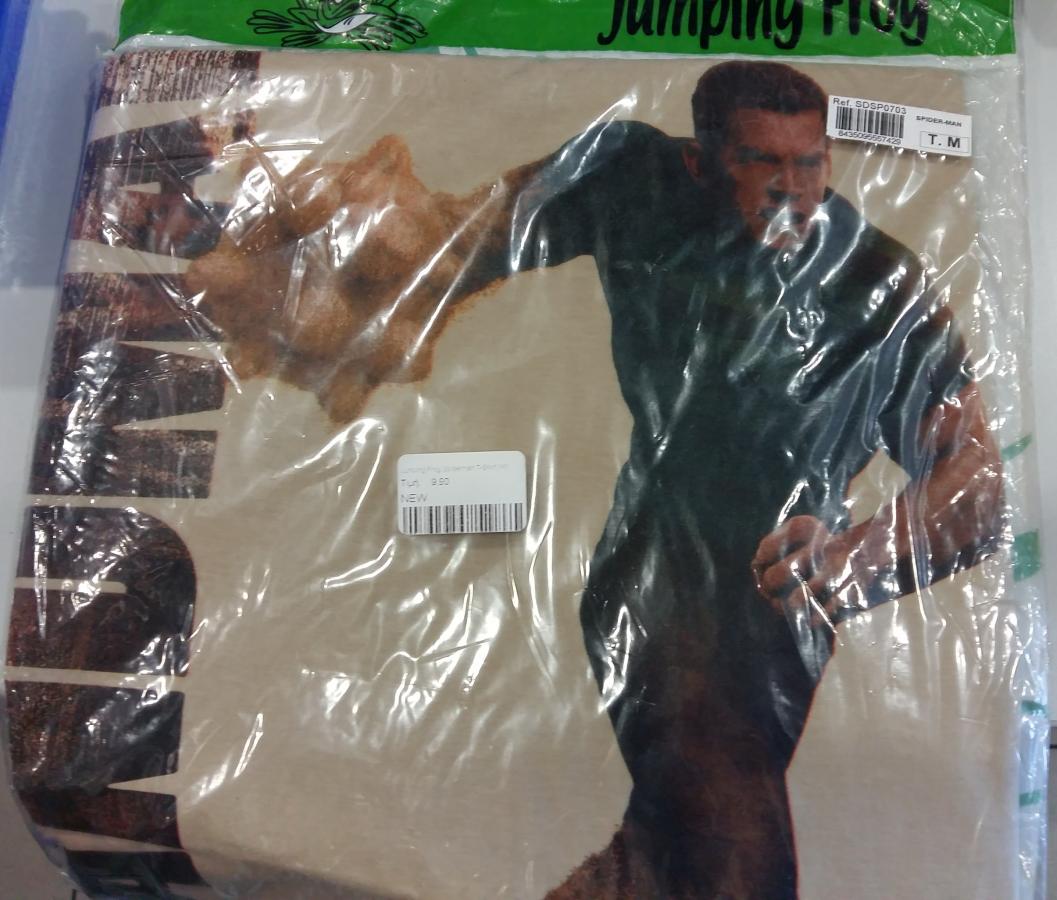 Jumping Frog Spiderman T-Shirt (S)