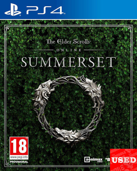 Elder Scrolls Online Summerset Expansion (Steelbook + Game) PS4 USED