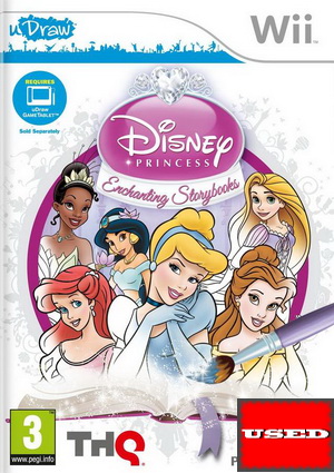 Disney Princess Enchanting Storybooks Wii USED (UDraw)