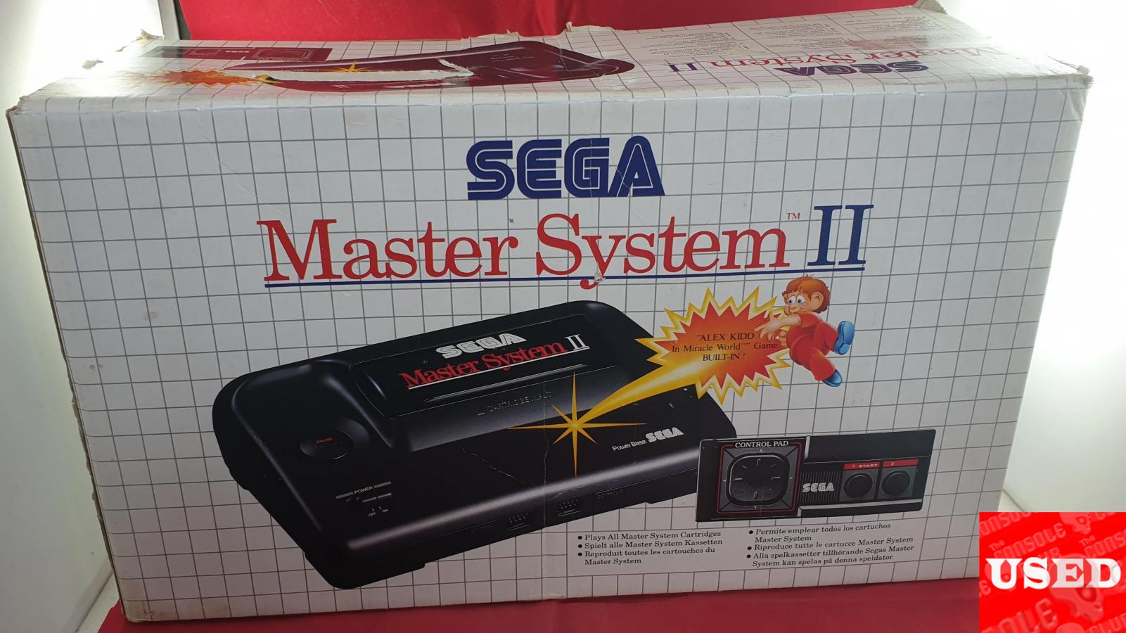 Sega Master System II Console + Alex Kidd Pre-Installed USED (BOXED)