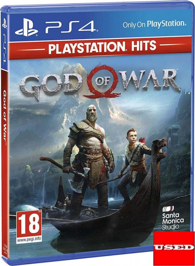 God Of War  (Playstation Hits) PS4 USED