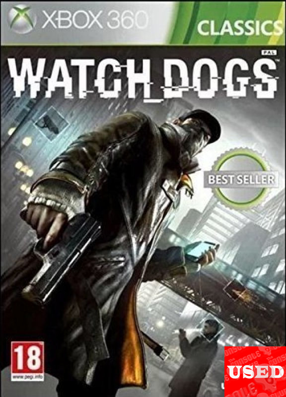 Watch Dogs (Classics) X360 USED
