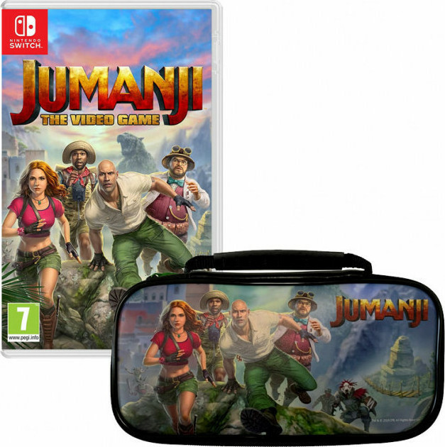 Jumanji The Video Game Game + Case Bundle Switch    NSW NEW