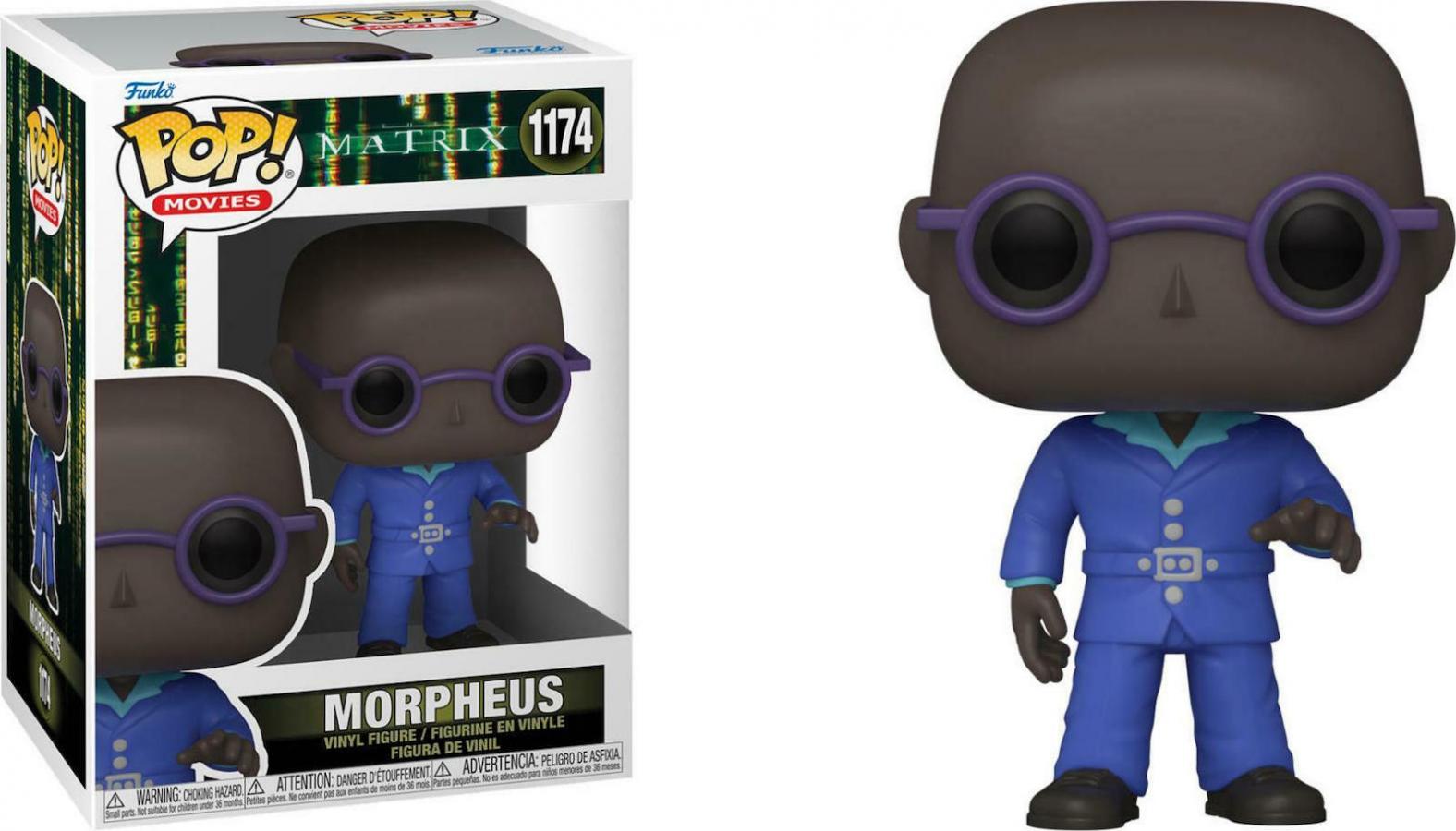 Funko POP! Movies: Matrix 4 - Morpheus #1174 Vinyl Figure