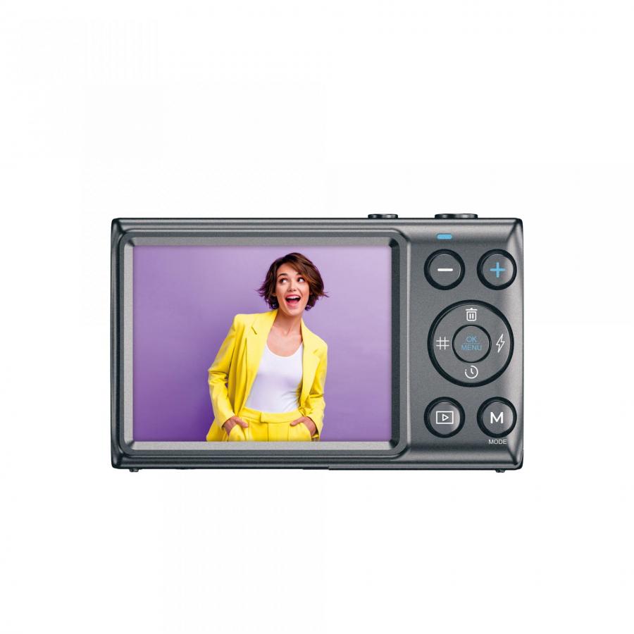 EASYPIX V48 POCKET DIGITAL CAMERA 64MP 18X ZOOM ANTHRAZITE