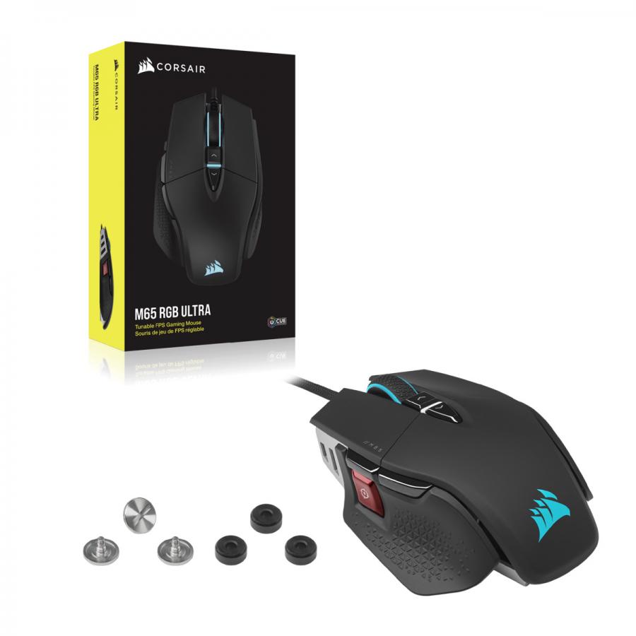 Corsair Gaming Mouse M65 Ultra  RGB Tunable FPS  Black (CH-9309411-EU2)