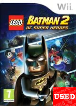 LEGO Batman 2: DC Super Heroes Wii USED (No Manual)