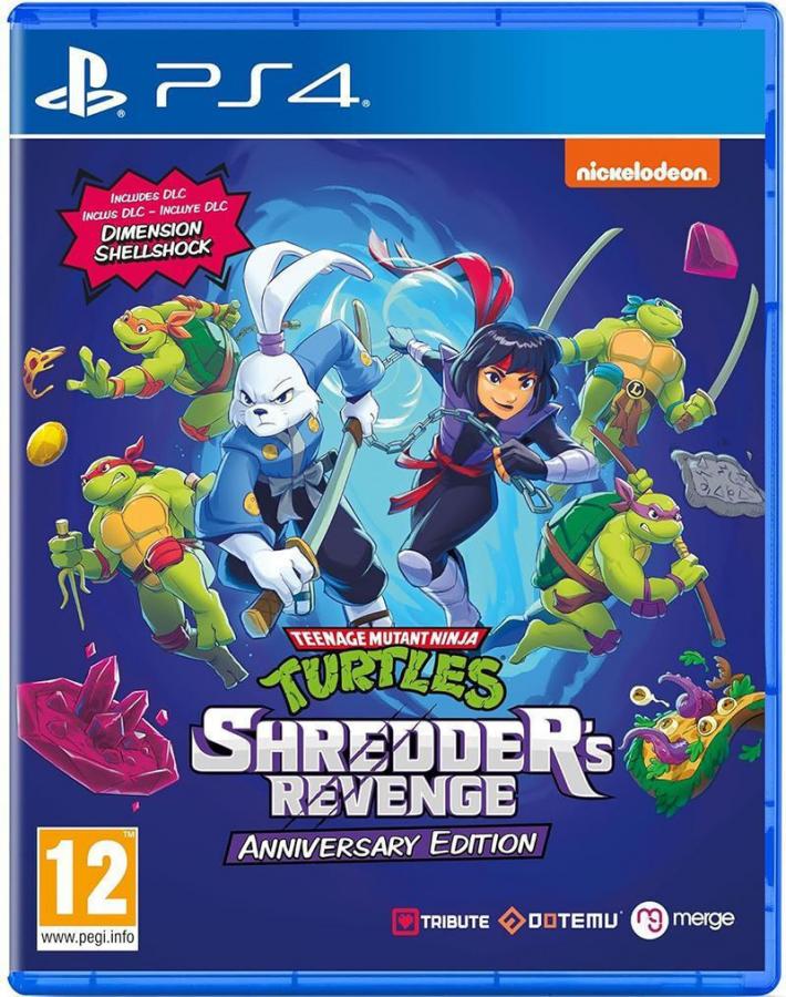 TMNT: Shredders Revenge - Anniversary Edition PS4 NEW