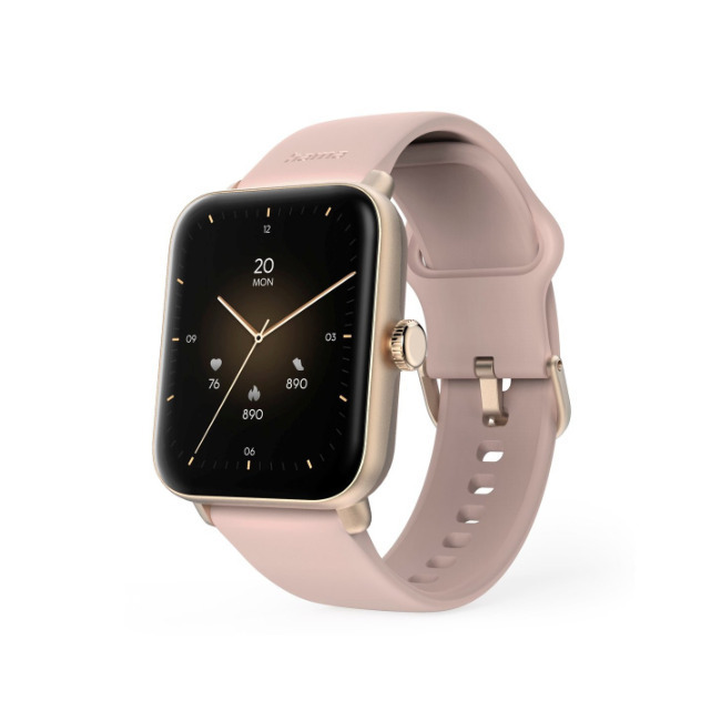 Hama  6010   Smartwatch   με Παλμογράφο  42mm Rose Gold