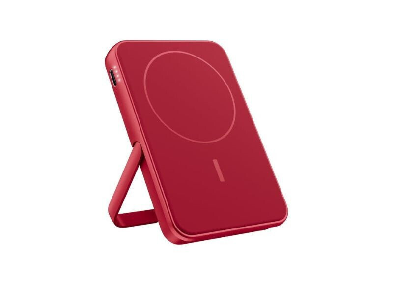 Fresh N Rebel  Magnet Wireless Powerbank 5000 mAh - Berry Red