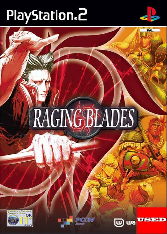 Raging Blades (PR) PS2 USED  (Disc Only)
