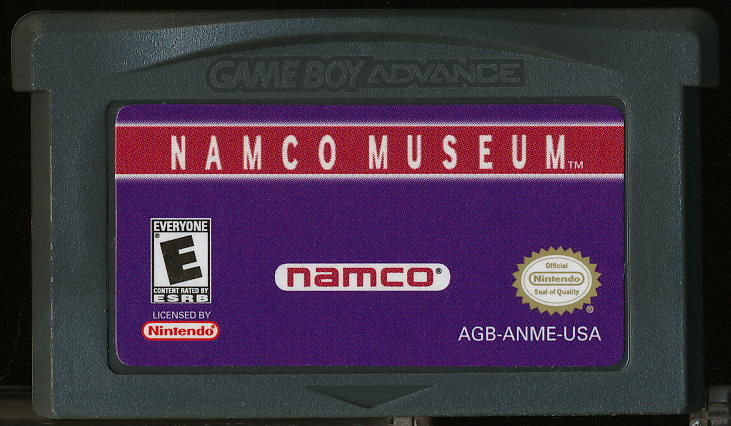 Namco Museum GameBoy Advance UNBOXED (Worn Sticker)