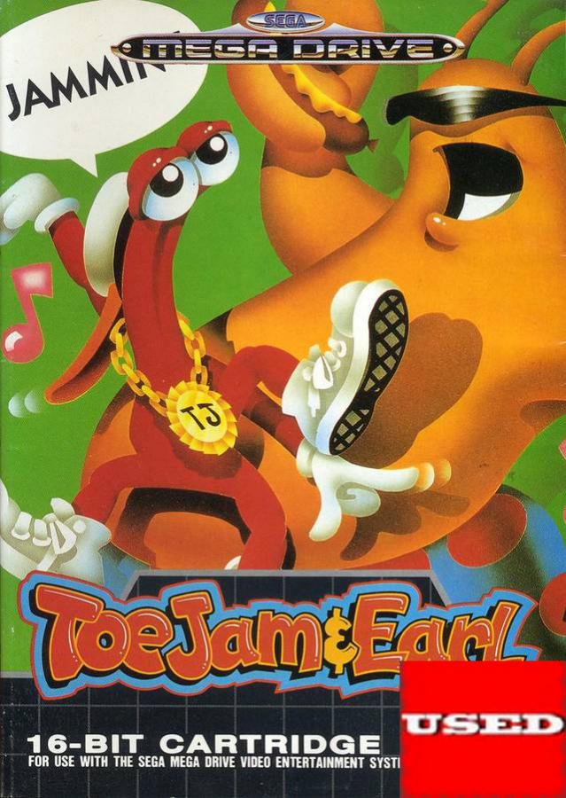 ToeJam & Earl MD USED (No Manual)