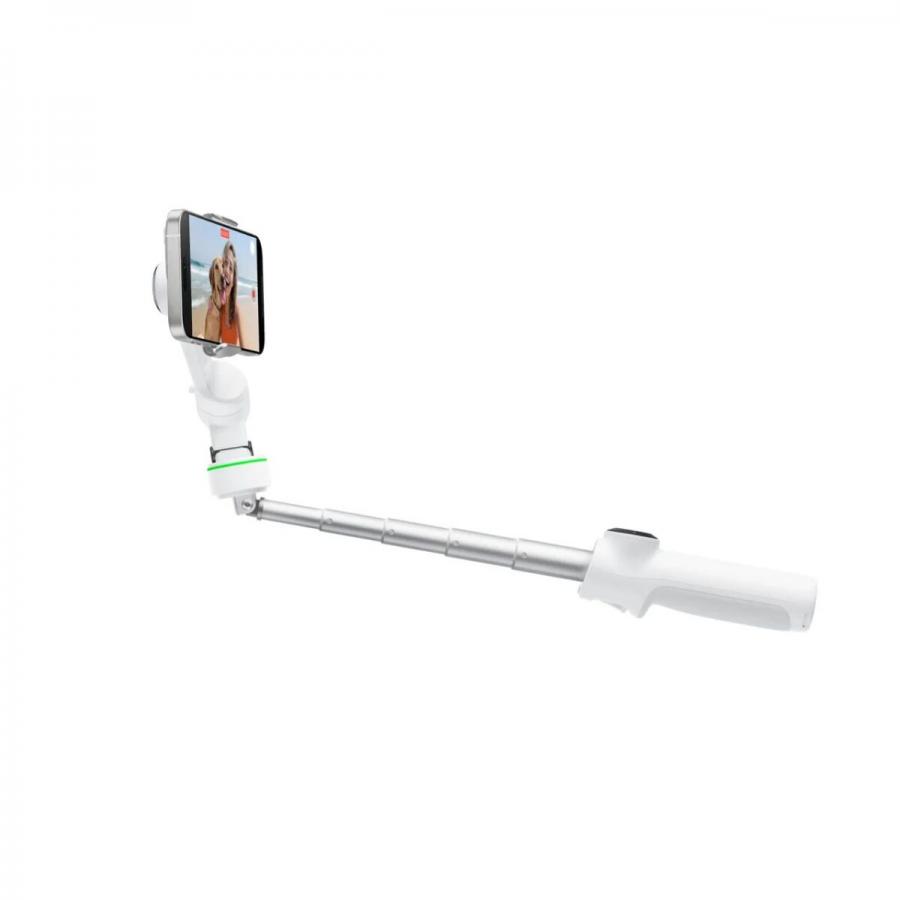 Insta360 Flow 2 Pro Standard Version (White) A.I. Powered Gimbal Stabilizer for Smartphone USB-C
