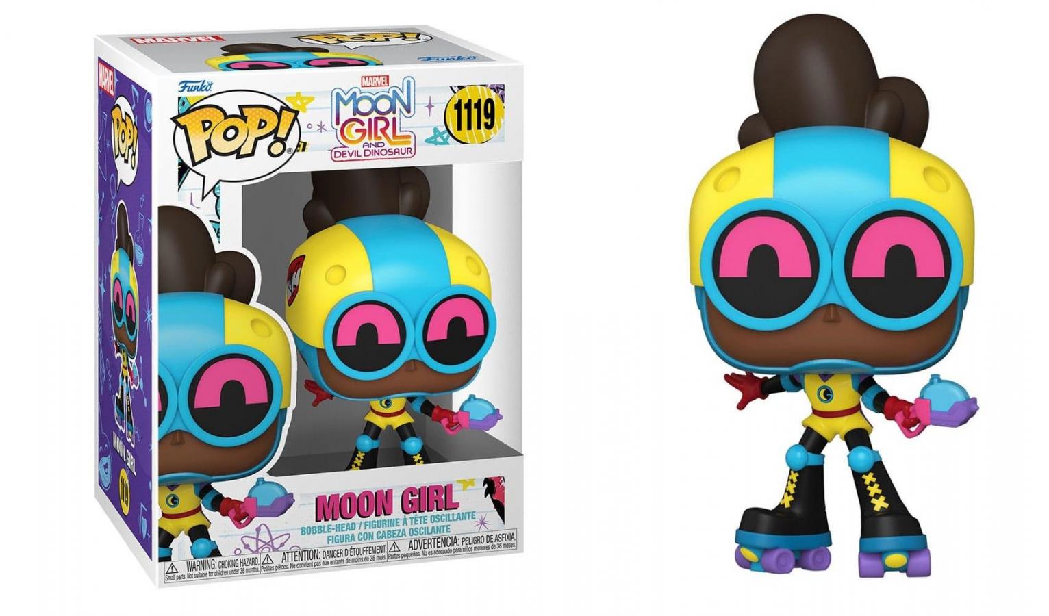 Funko Pop! Marvel: Moon Girl and Devil Dinosaur S1 - Moon Girl  #1119 Vinyl Figure