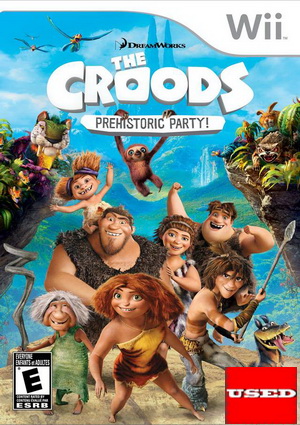 The Croods: Prehistoric Party! Wii USED (NTSC) (ΠΡΟΣΟΧΗ ΔΕΝ ΠΑΙΖΕΙ ΣΕ ΕΥΡΩΠΑΙΚΕΣ ΚΟΝΣΟΛΕΣ)